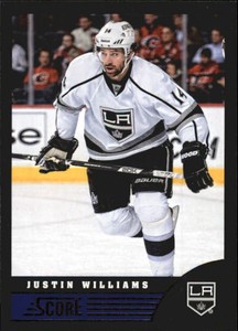 2013-14 (KINGS) Score Black #223 Justin Williams