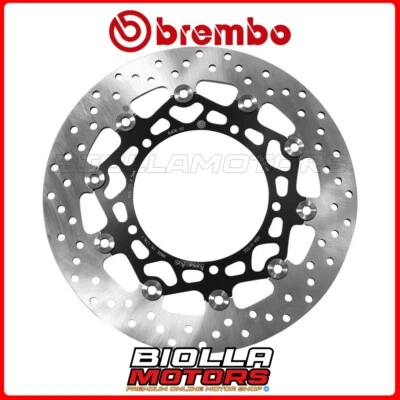 78B40860 DISCO FRENO ANTERIORE BREMBO YAMAHA YZF-R1 1000 2007 FLOTTANTE - Immagine 1 di 4