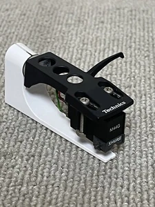 Shure M44G und Technics Headshell schwarz Turntable Plattenspieler Teile gebraucht - Bild 1 von 14