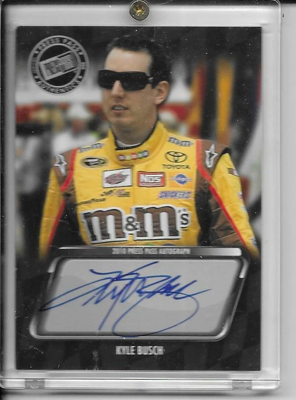 2010 Press Pass KYLE BUSCH AUTOGRAPH AUTO  - Image 1 of 1