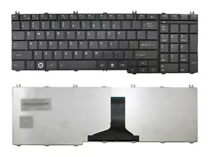NEW Toshiba Satellite C655 C655D L655 L655D Laptop Keyboard US - Picture 1 of 3