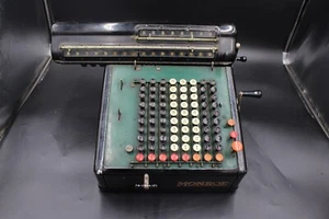 Antike Monroe Rechenmaschine funktioniert nicht (Beschreibung lesen) - Bild 1 von 6