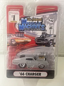 THE ORIGINAL MUSCLE MACHINES - 1966 DODGE CHARGER 426 HEMI - 1/64 -66 CHARGER - Picture 1 of 2