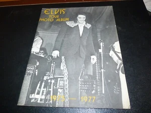 RARE! Revue "ELVIS PRESLEY : TOUR PHOTO ALBUM 1975 - 1977" Softly as I leave you - Imagen 1 de 2