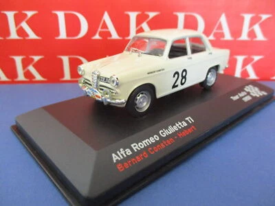 Die cast 1/43 Modellino Auto Alfa Romeo Giulietta TI Rally Tour Auto 1958 - Immagine 1 di 4