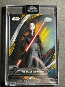#SP-6 The Grand Inquisitor 2024 Topps Chrome Black Star Wars Animated Gold /50 - Bild 1 von 10