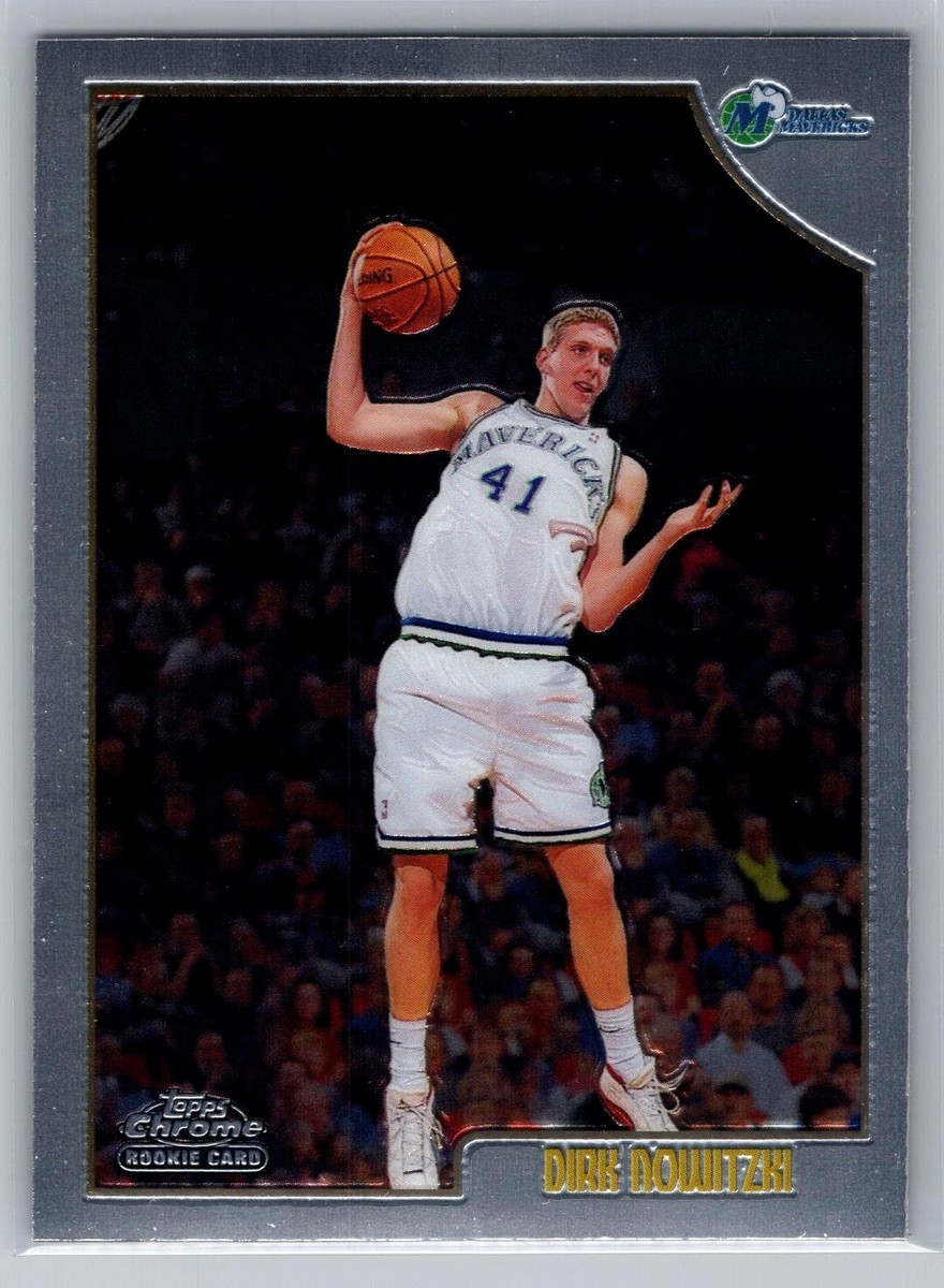 NBAカード Dirk Nowitzki Topps Chrome RC PSA 2024-25 Topps Chrome Dirk Nowitzki Sky Light Auto SP | eBay