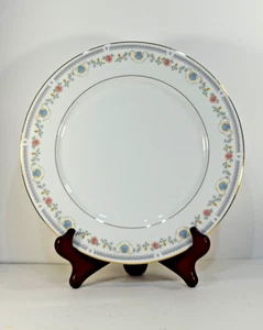 Tivoli Sango Dinner Plate 8305 Pink Flowers Blue Shells - Set of 4 - Picture 1 of 3