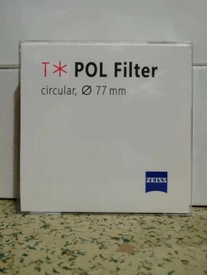 Carl Zeiss T* POL Circular Polarizer Lens Cpl Filter Variable Nd Film UV 77 mm - Image 1 of 4