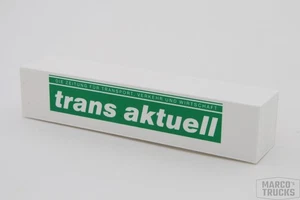 Herpa Kofferaufbau white/green „Trans Aktuell Zeitung“ /H13890 - Picture 1 of 1