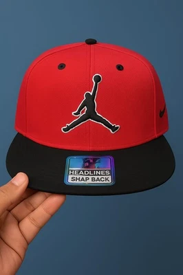 Sombrero ajustable Jordan Jumpman Logo - Rojo Foto 1 de 2