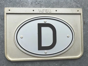 Wegu Heinkel Tourist Motorroller Oldtimer Schmutzfänger Motorrad D Schild PKW - Bild 1 von 2
