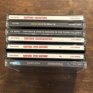 Carlos Santana 6 CD Lot Marathon/Caravanserei/Viva Santana/Spirits Dancing/Live - Bild 1 von 24