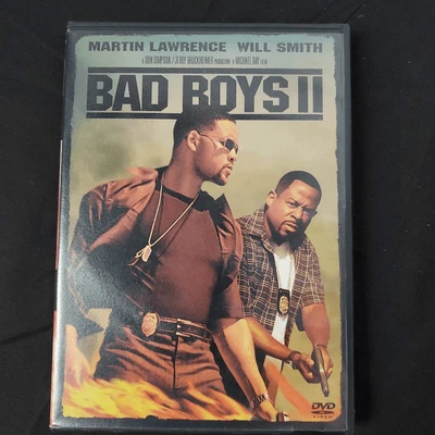 Bad Boys II (DVD, 2003) Will Smith & Martin Lawrence  Action Comedy Classic - Imagem 1 de 3