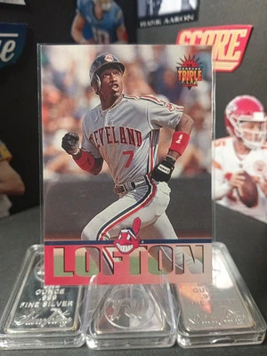 1994 Donruss Triple Play - #115 Kenny Lofton - Image 1 of 4
