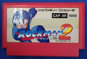CAPCON Rockman 2 DR.Wily's Mystery FC Software from Japan - Afbeelding 1 van 4