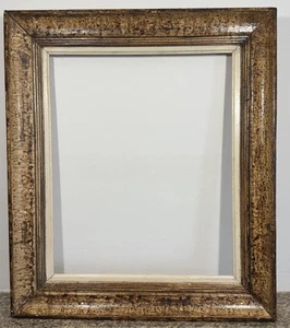 Cornice Antico 8F Montparnasse Stile Tachisme Motivo a Foglie: 46,5x38,2cm Di : - Picture 1 of 7