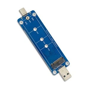 Carcasa SSD NVMe NVMe a tipo C convertidor M.2 a USB3.0 carcasa L8K32376 - Imagen 1 de 10