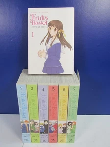 FRUITS BASKET COMIC BOOK anime MANGA SET 1 - 7 natsuki takaya COLLECTOR EDITION - Picture 1 of 4