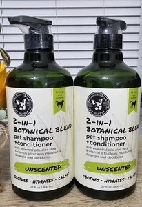 PRECIOUS TAILS ~ MISCELA BOTANICA Calm PET SHAMPOO + BALSAMO senza profumo confezione da 2 - Foto 1 di 4