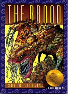Super-Villains 60 The Brood X-Men Series 2 1993 Skybox Trading Card Game  - Picture 1 of 2