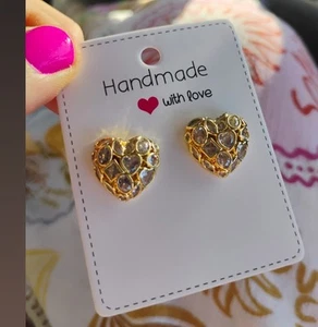Heart Earrings - Picture 1 of 1