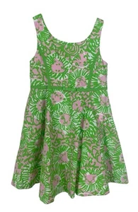 Lily Pulitzer Dress Girls Mini Gosling Dress Cabana Pink Sunnyside Size 6 - Picture 1 of 11