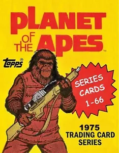 1975 TOPPS PLANET OF THE APES SERIES SINGLE TRADING CARDS WITH FREE SHIPPING! - Picture 1 of 95