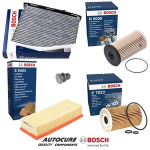 KIT DE SERVICIO FILTRO COMPLETO BOSCH DIÉSEL FL PARA SKODA OCTAVIA SCOUT 2.0 TDI MK2 FL - Imagen 1 de 1