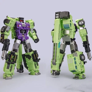 Mecha Invasion GIANT LEGION Devastator GLA03&04 Trailer & Crane set New instock - Picture 1 of 14