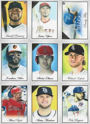 2019 TOPPS GALLERY SINGLES/ RC'S/ARTIST PROOF/WOOD PARALLEL/INSERTS**YOU PICK** - Image 1 of 4