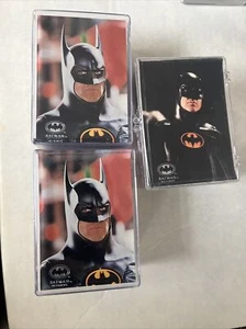 1992 Topps Stadium Club Batman Returns komplettes Set und Topps plus 3 Stück! - Bild 1 von 1