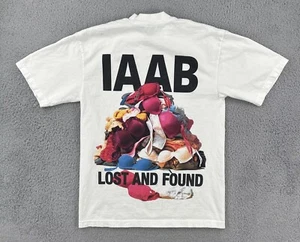 Drake Related It’s All A Blur Tour IAAB Lost& Found Mens Medium White T Shirt - Picture 1 of 12