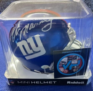 Eli Manning New York Giants Autographed Riddell Speed Mini Helmet - Picture 1 of 6
