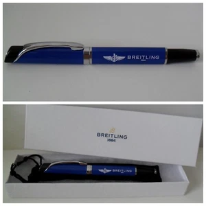 Penna Breitling bella penna promozionale di lusso include borsa penna in feltro e confezione regalo NUOVISSIMA - Foto 1 di 11