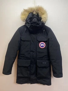 Authentic Canada Goose Mens Citadel Parka Down Jacket Size XS Black - Picture 1 of 18
