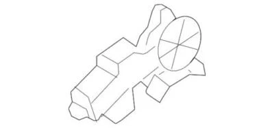 Genuine GM 2007-2017 Chevrolet Buick Saturn Power Window Motor Right 25783493 - Image 1 of 2