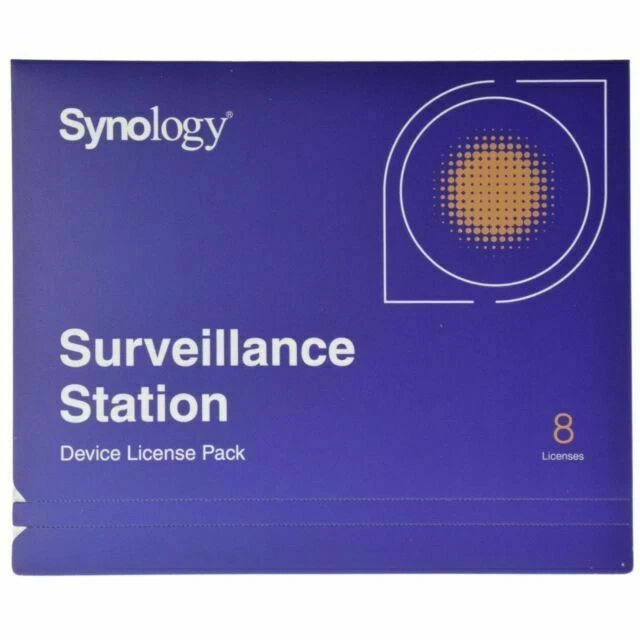 Synology IP Camera 8-License Pack Kit for Surveillance Station - Image 1 of 1