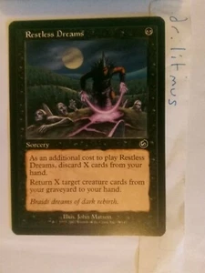 1x Restless Dreams Torment MTG Great Condition - Picture 1 of 2