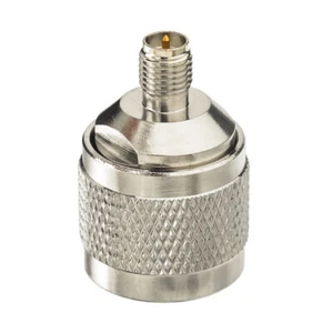 10x wtyczka męska N do gniazda RP-SMA (oba męskie centrum) prosty adapter złącza RF - Zdjęcie 1 z 4