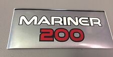 NEW MERCURY MARINER 200 OUTBOARD OEM DECAL AS SHOWN IN PICTURE