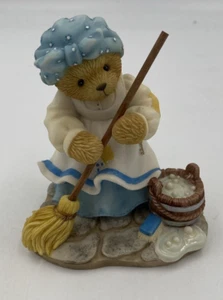Cherished Teddies PAULINE 833444 CANADIAN EXCLUSIVE A Woman’s Work Is Never Done - Picture 1 of 5