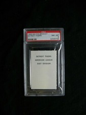 1969 MILTON BRADLEY DETROIT TIGERS (AL PINCH HITTER) CARD  PSA-8 NM-MINT