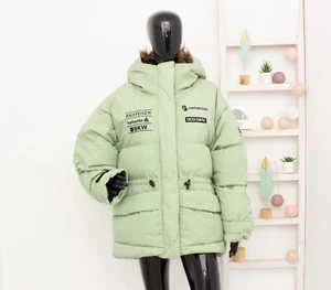 Descente Swiss Ski Team Down Jacket Audi Team Swisscom Hooded Puffer Loose XS - Picture 1 of 13