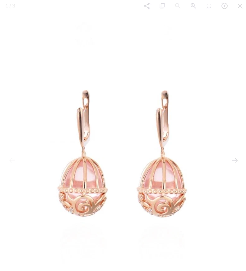 Orecchini Tsars collection in Argento ALEXANDRA - Immagine 1 di 1