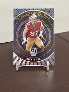 NICK BOSA 49ers 2024 Donruss GALAXY OF STARS INSERT Card #GOS-NBO Case Hit SSP - Picture 1 of 2