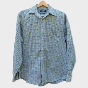 Camicia uomo manica lunga con bottoni Nautica L check antirughe - Foto 1 di 3