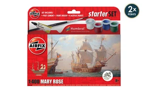 Airfix | Starter Set | Mary Rose | Old Wooden Ship | 1/400 Scale - Picture 1 of 6
