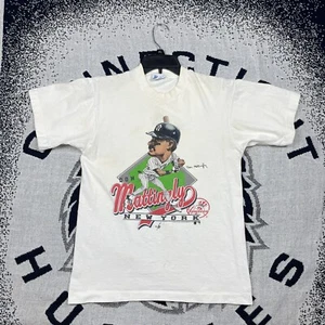Vintage 1988 Don Mattingly Yankees Salem Caricature T-Shirt MEDIUM 80s Graphic - Imagen 1 de 18