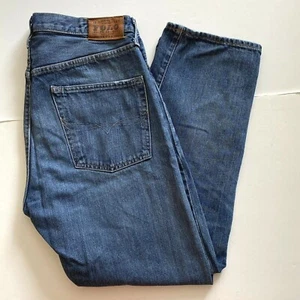 Pantalones de mezclilla azul pierna recta Polo Ralph Lauren Cortlandt 300 para hombre talla 34x30 - Imagen 1 de 12